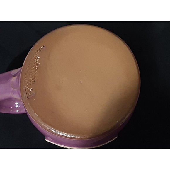 Deneen Pottery Mug Purple Hand Thrown Farmers Guest House Galena IL 2015 - Picture 8 of 9